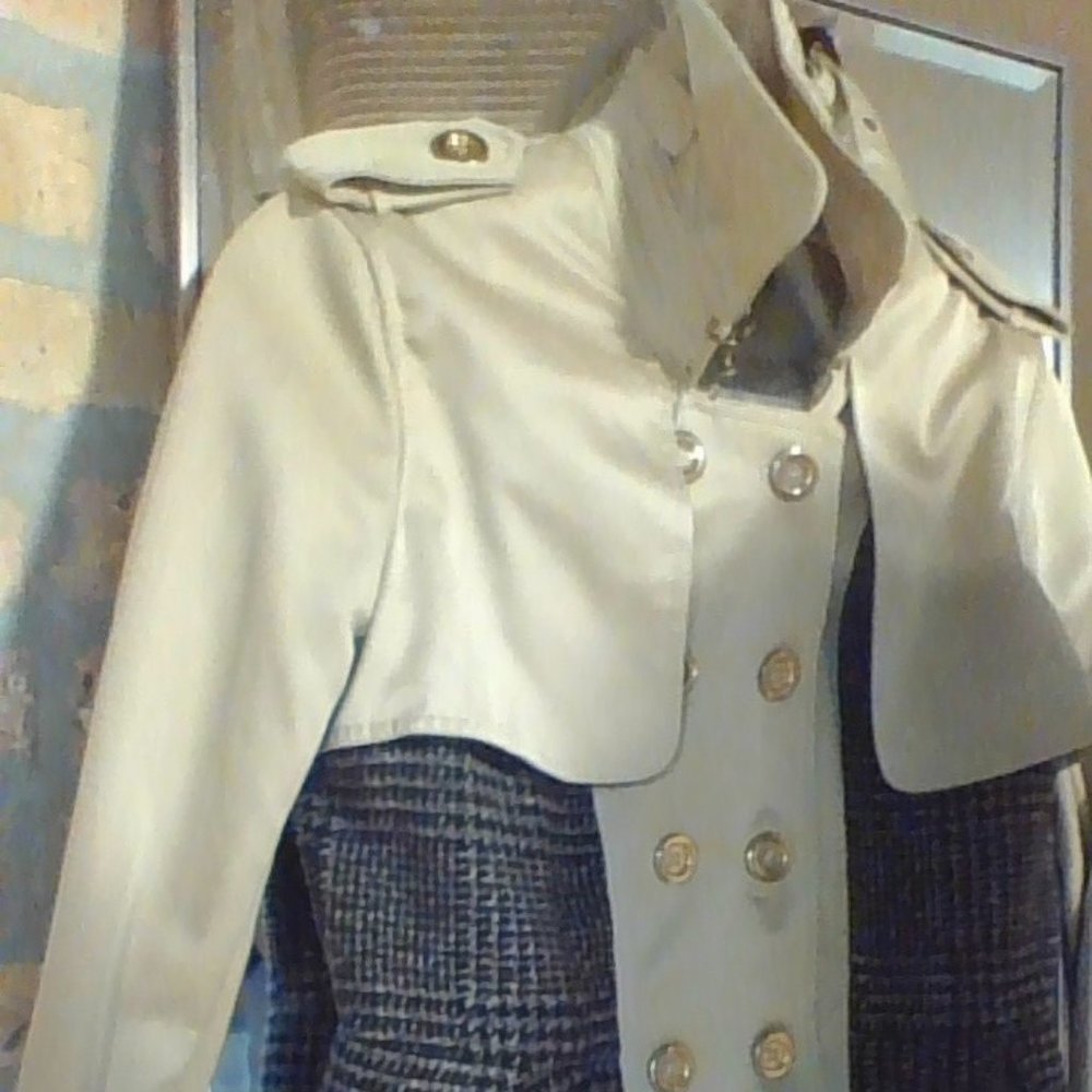 Trench coat short